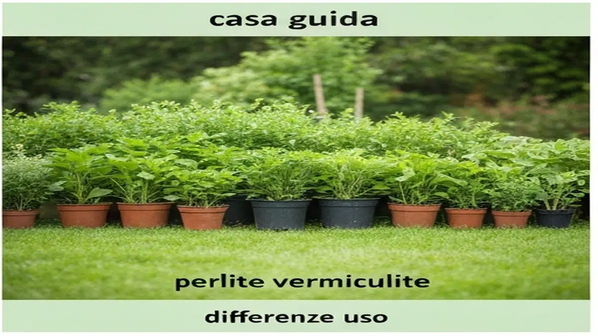 Perlite vermiculite differenze uso - Guida Completa 2025