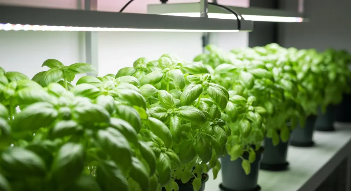Coltivare Basilico Indoor: Raccolto Continuo Tutto l'Anno dalla Semina alla Cima